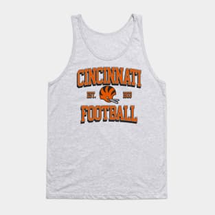 Cincinnati Football Tank Top